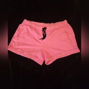 VS PINK Raw Hemmed Sweatshorts